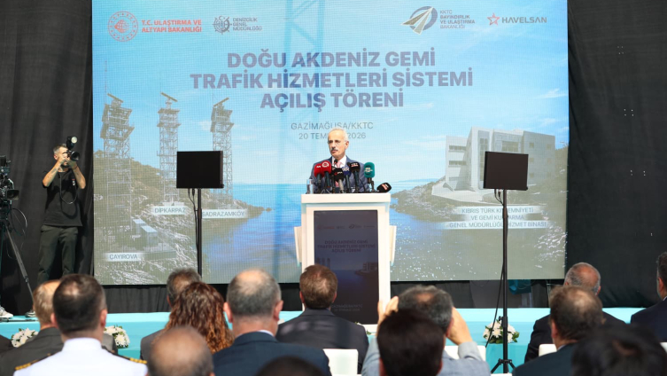Doğu Akdeniz Gemi Trafik Hizmetleri Sistemi hayata geçirildi